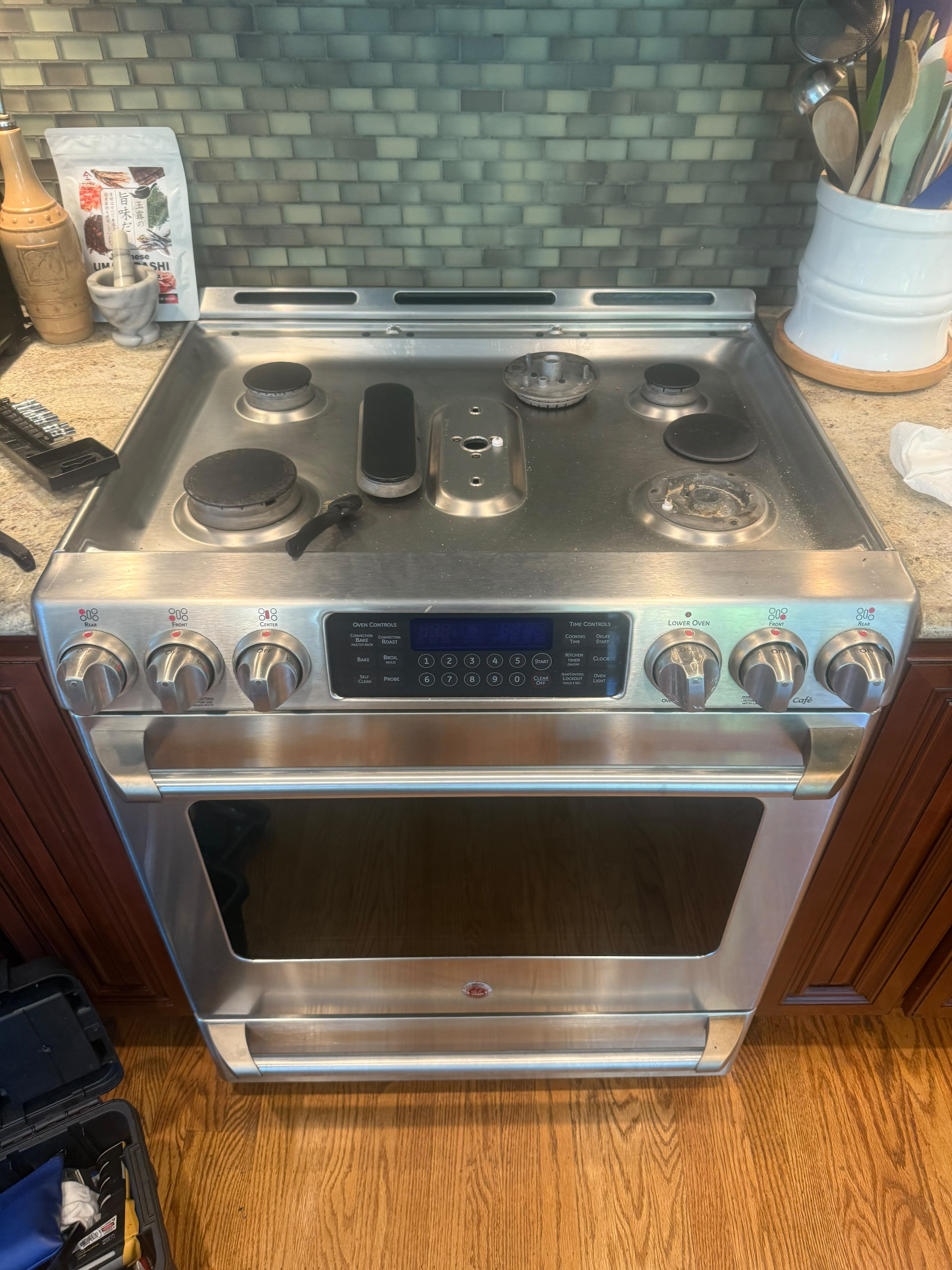 Completed appliance repair